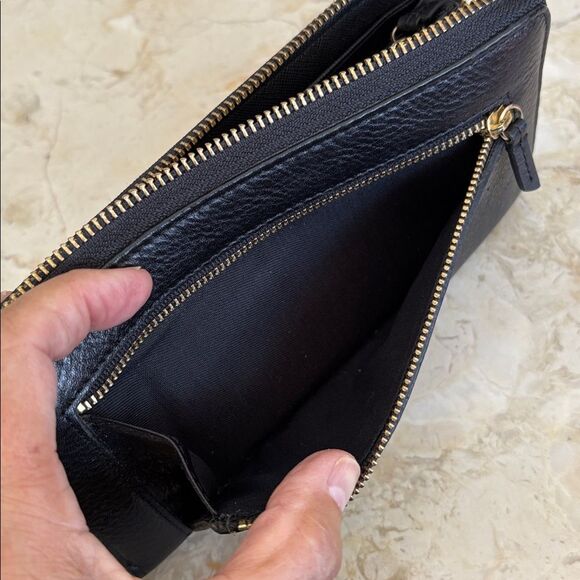 Fossil Leather Zip Around Long Wallet - Picture 13 of 14